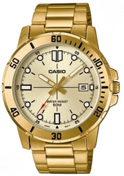 Men's Watch CASIO SPORT COLLECTION Mod. DIVER 50M - FULL GOLD