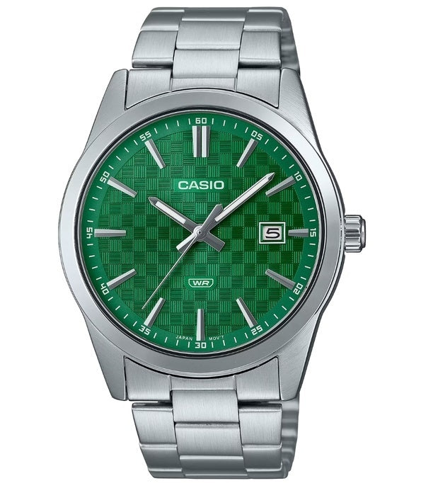Men's Watch CASIO COLLECTION Mod. DATE - CARBON LOOK - GREEN