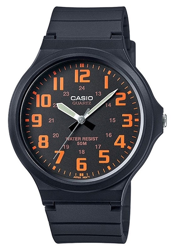 Men's Watch CASIO COLLECTION Mod. SIMPLE - ORANGE