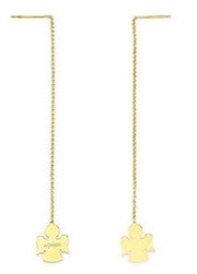 Women's Fashion Earrings AMEN Mod. ANGELI GOLD