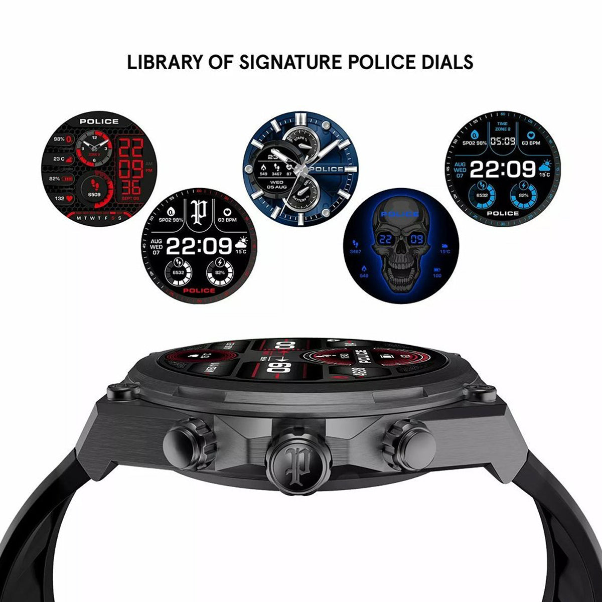 Smartwatch POLICE SMARTWATCH WATCHES Mod. PEIUN00003X1