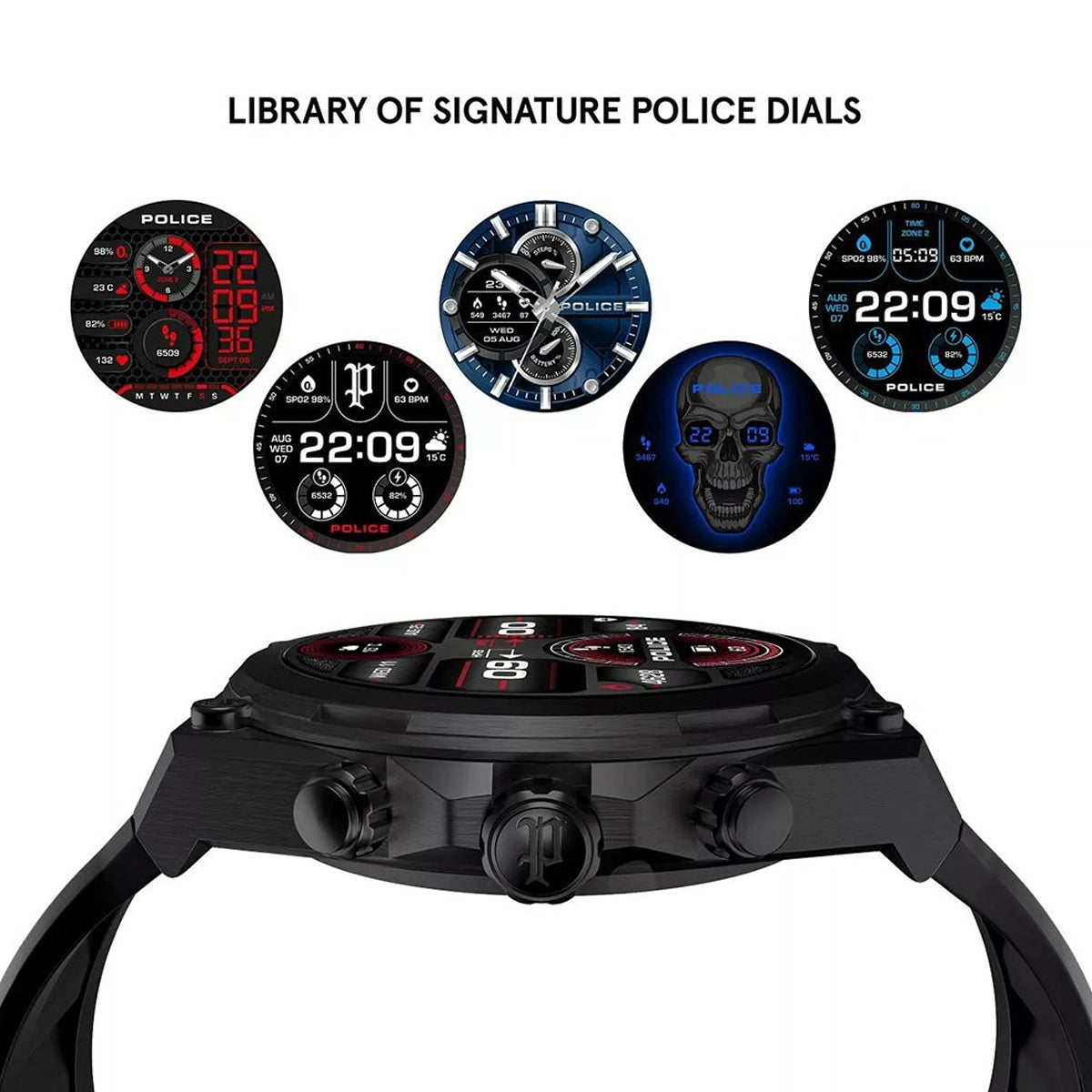 Smartwatch POLICE SMARTWATCH WATCHES Mod. PEIUN00003X2