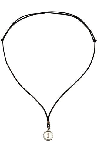 Women's Fashion Necklace QABALA COLLANA ARGENTO & ZIRCONI - Mod. NUMERO 1