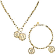 Women's Fashion Jewellery MORELLATO Mod. LOVE Special Set Necklace + Bracelet