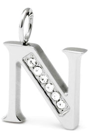 Women's Fashion Necklace S'AGAPõ CHARM MOD. "N"