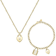 Women's Fashion Necklace MORELLATO GIOIELLI Mod. ABBRACCIO Necklace + Bracelet Special Pack