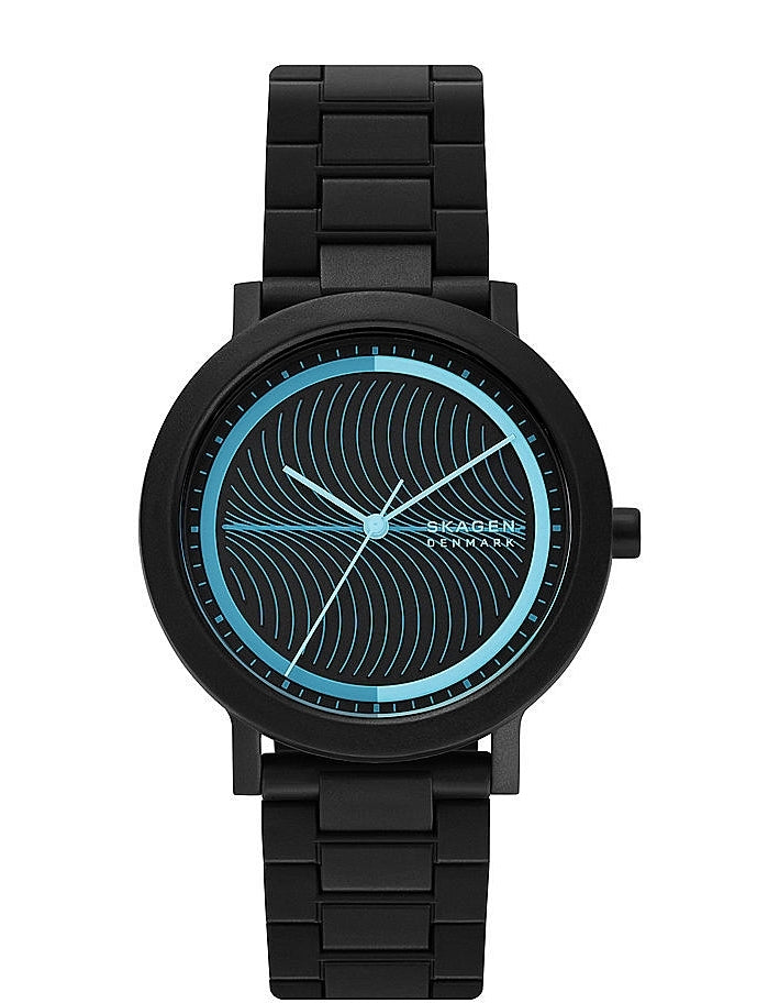 Men's Watch SKAGEN DENMARK AAREN OCEAN Mod. CAVIAR (Material: #tide ocean material)