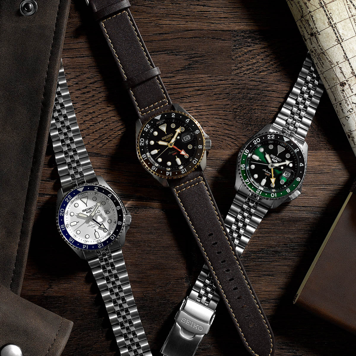 Men's Watch SEIKO 5 Mod. SPORTS FIELD GMT Automatic