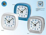 Clock ELITE SVEGLIA ANALOGICA GRIGIA/ GREY ALARM CLOCK