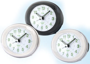 Clock ELITE SVEGLIA ANALOGICA SILVER/ SILVER ALARM CLOCK