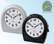 Clock ELITE SVEGLIA ANALOGICA SILVER/ SILVER ALARM CLOCK