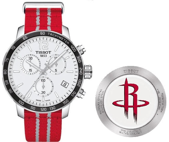 Men's Watch TISSOT Mod. QUICKSTER NBA HOUSTON ROCKETS