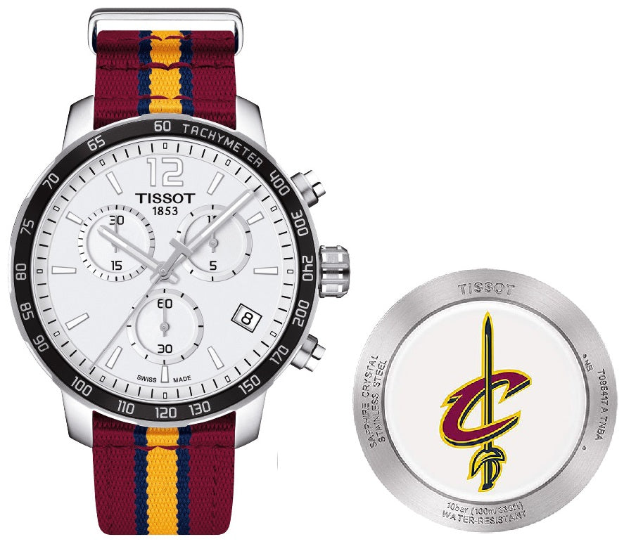 Men's Watch TISSOT Mod. QUICKSTER NBA CLEVELAND CAVALIERS