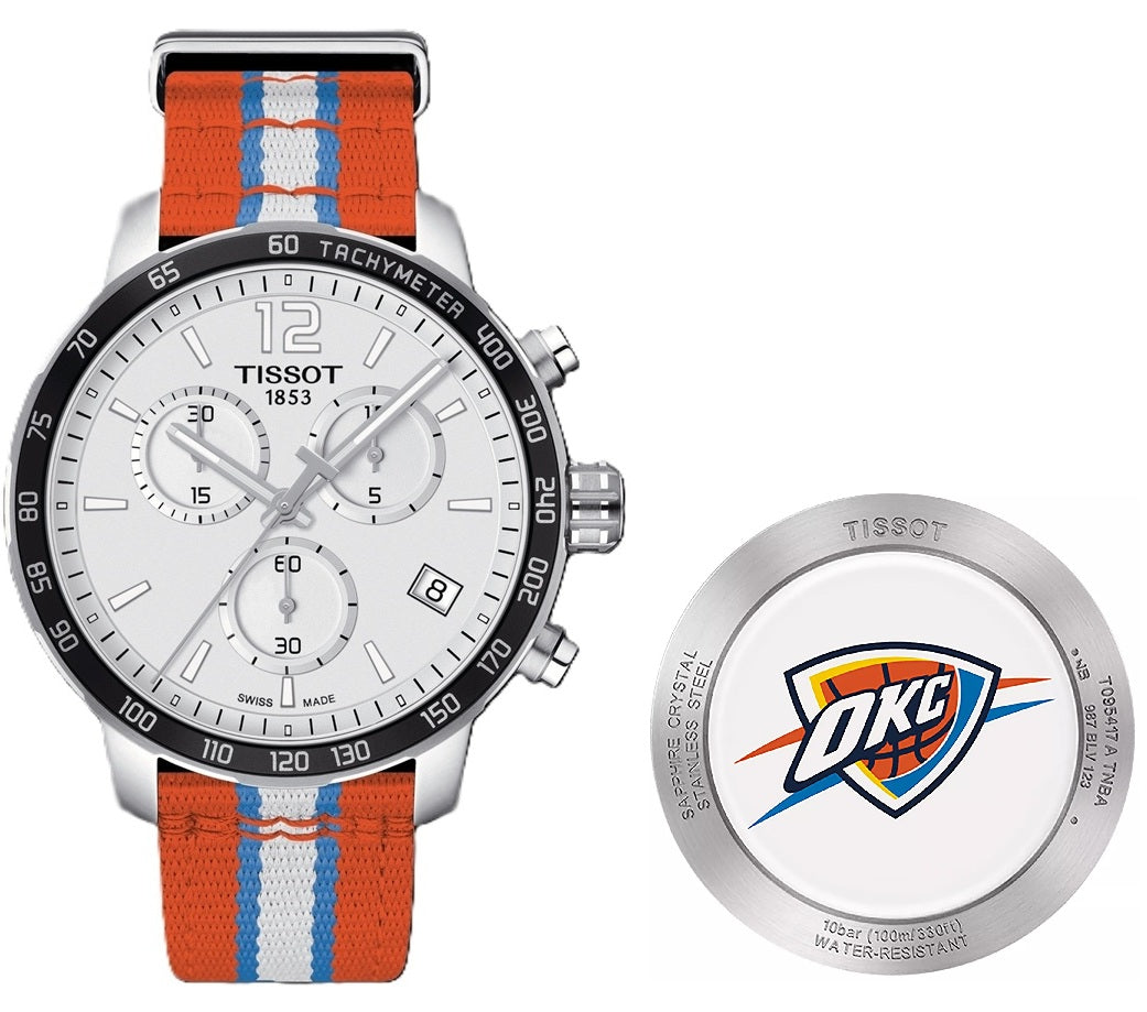 Men's Watch TISSOT Mod. QUICKSTER NBA OKLAHOMA CITY THUNDER