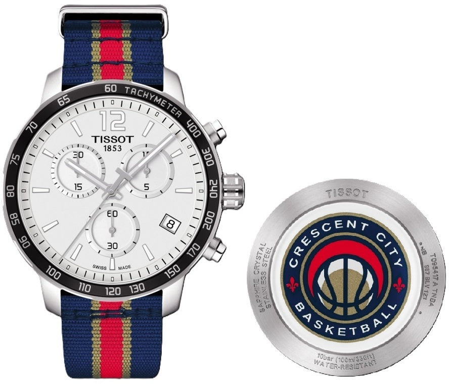 Men's Watch TISSOT Mod. QUICKSTER NBA NEW ORLEANS PELICANS