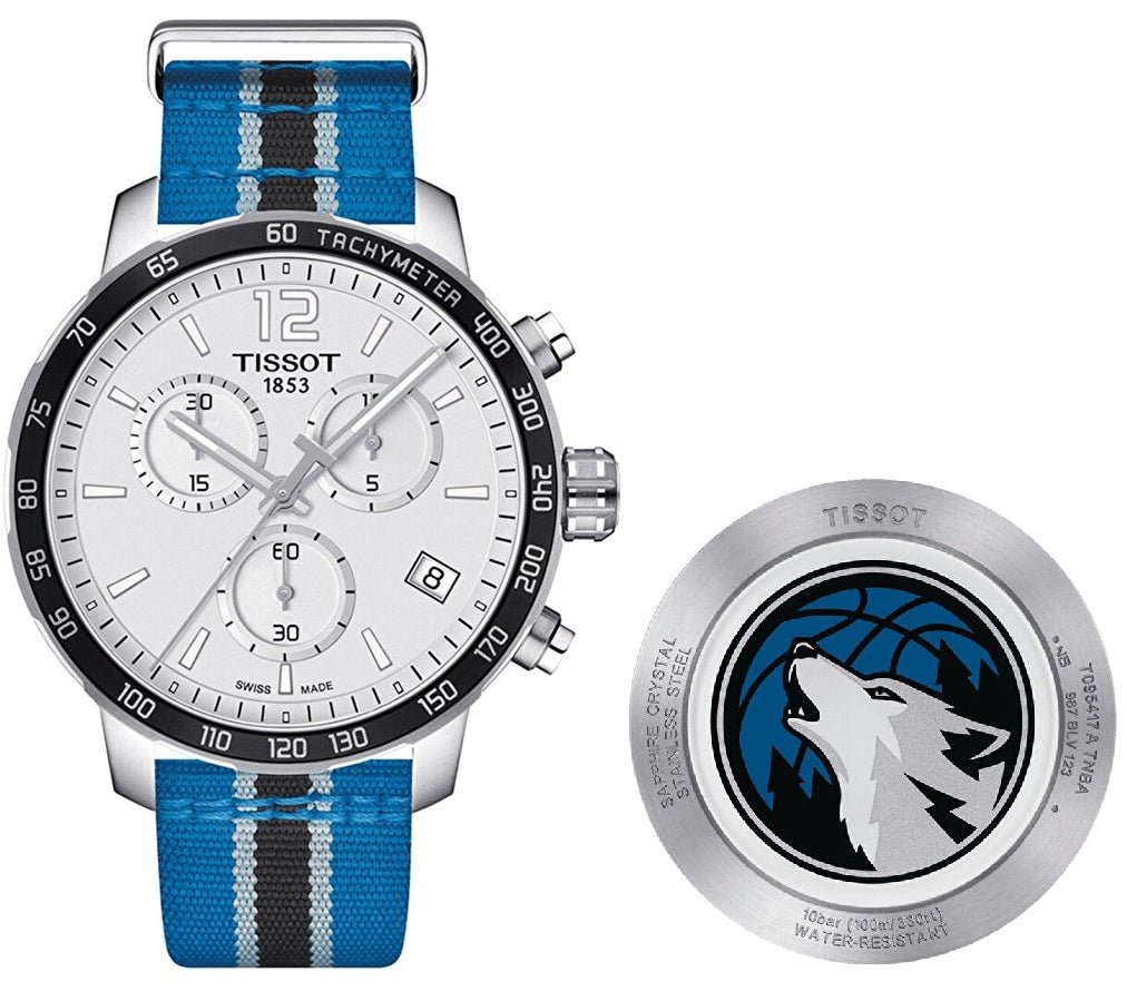 Men's Watch TISSOT Mod. QUICKSTER NBA TIMBERWOLVES