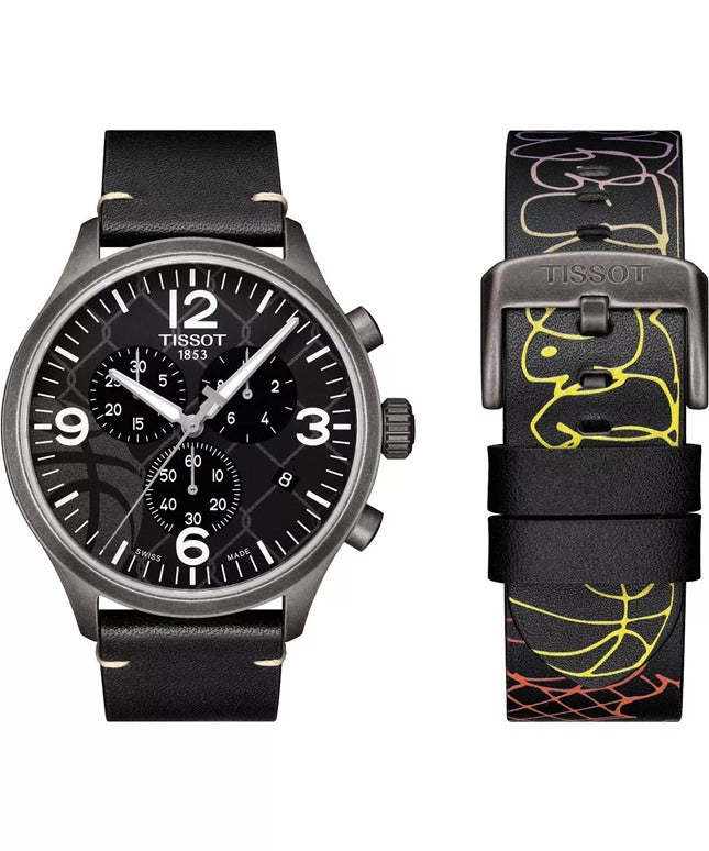 Men's Watch TISSOT Mod. CHRONO XL 3X3 STREET BASKETBALL Special Pack + Extra Strap