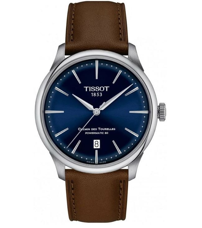 Men's Watch TISSOT Mod. CHEMIN DES TOURELLES POWERMATIC 80