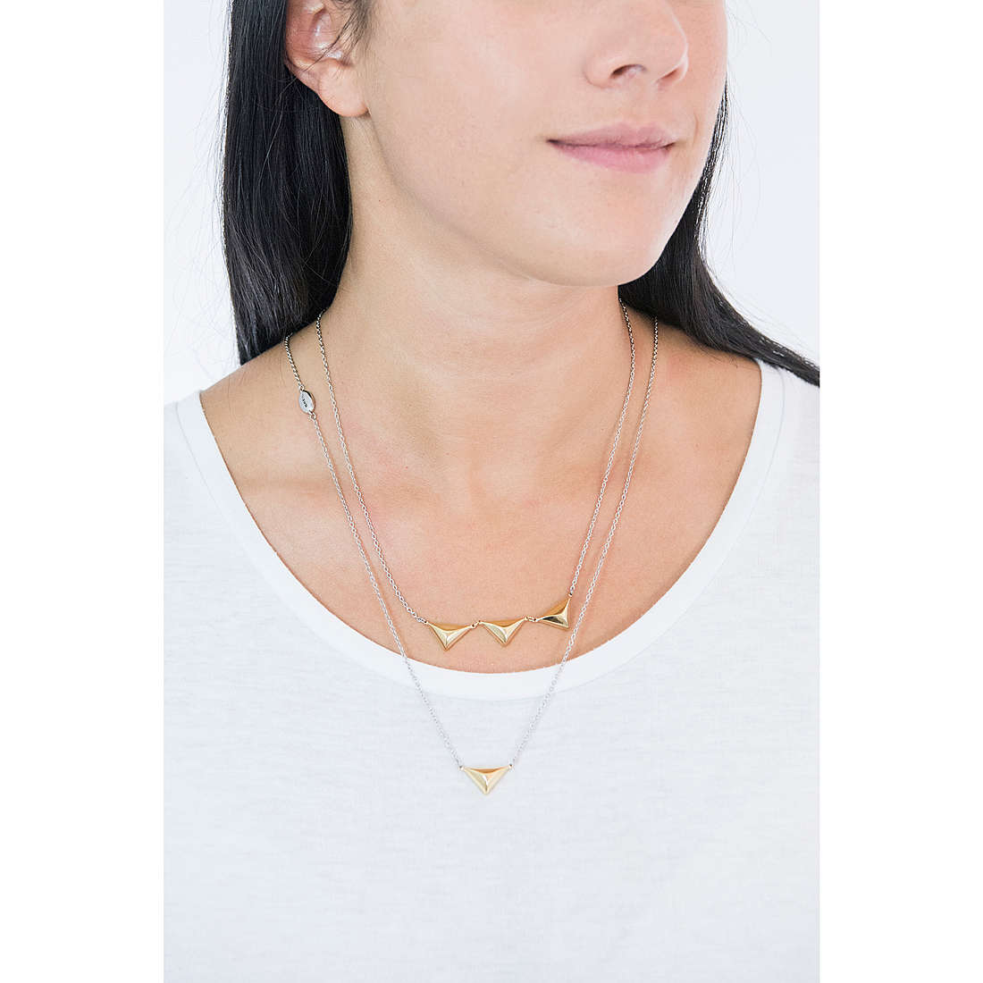 Women's Fashion Necklace BREIL JEWELS Mod. ROCKERS JEWELS