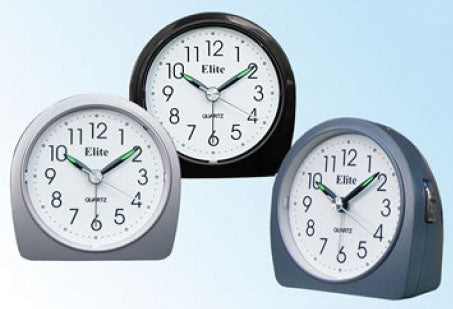 Clock ELITE SVEGLIA ANALOGICA BLU / BLUE ALARM CLOCK