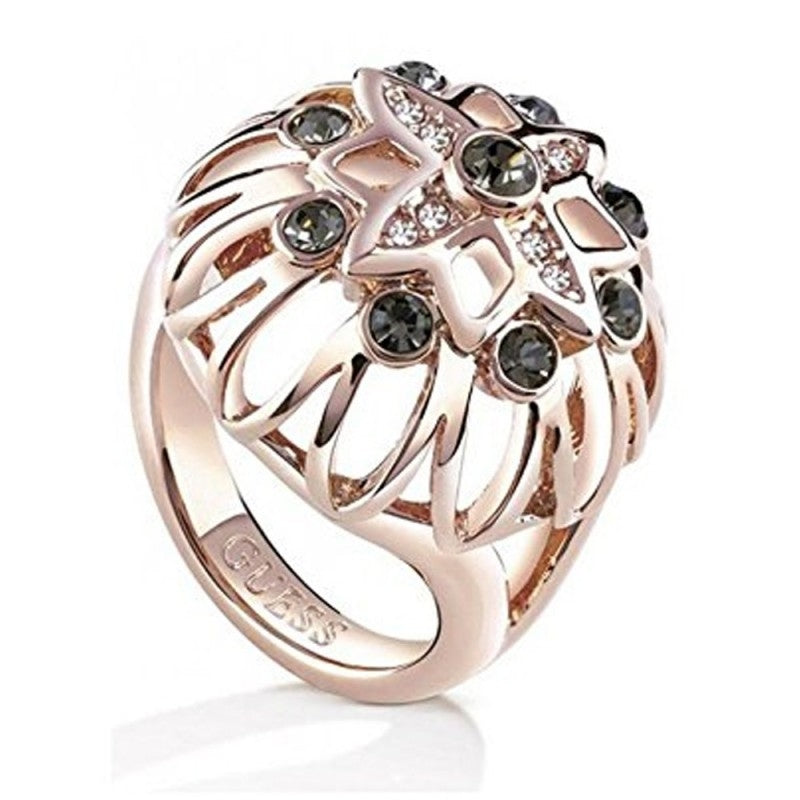Women's Fashion Jewellery GUESS JEWELS Mod. FLOWER RING - Size: 52 ***SPECIAL PRICE***