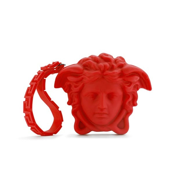 Luxury Watch VERSACE Mod. MEDUSA POP + VERSACE RED SILICON PURSE