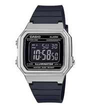 Men's Watch CASIO TIMELESS COLLECTION Mod. SPORT ILLUMINATOR WR 50M, ALARM, CHRONOGRAPH - SILVER - METAL SERIE