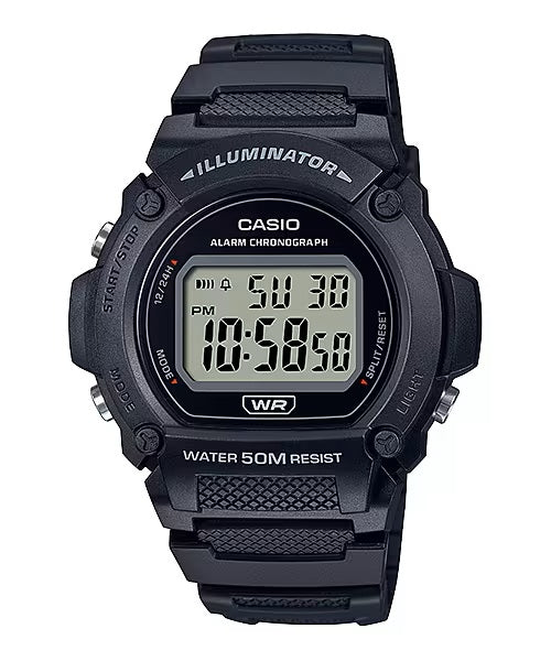 Men's Watch CASIO TIMELESS COLLECTION Mod. SPORT- ILLUMINATOR WR 50M, ALARM, CHRONOGRAPH