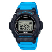 Men's Watch CASIO TIMELESS COLLECTION Mod. SPORT- ILLUMINATOR WR 50M, ALARM, CHRONOGRAPH - BLACK (Brilliant color strap)