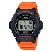 Men's Watch CASIO TIMELESS COLLECTION Mod. SPORT - ILLUMINATOR WR 50M, ALARM, CHRONOGRAPH - BLACK (Brilliant color strap)