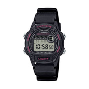 Unisex Watch CASIO SPORT Mod. ILLUMINATOR SMALL WRIST 36.6mm case,  Bio-Based Resin strap - BLACK