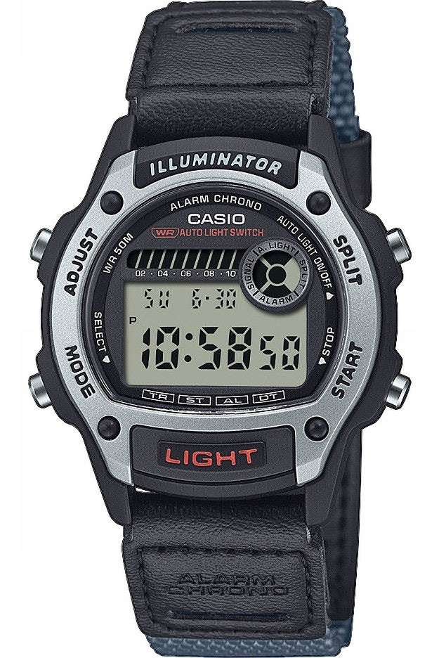Unisex Watch CASIO SPORT Mod. ILLUMINATOR SMALL WRIST 36.6mm case - SILVER