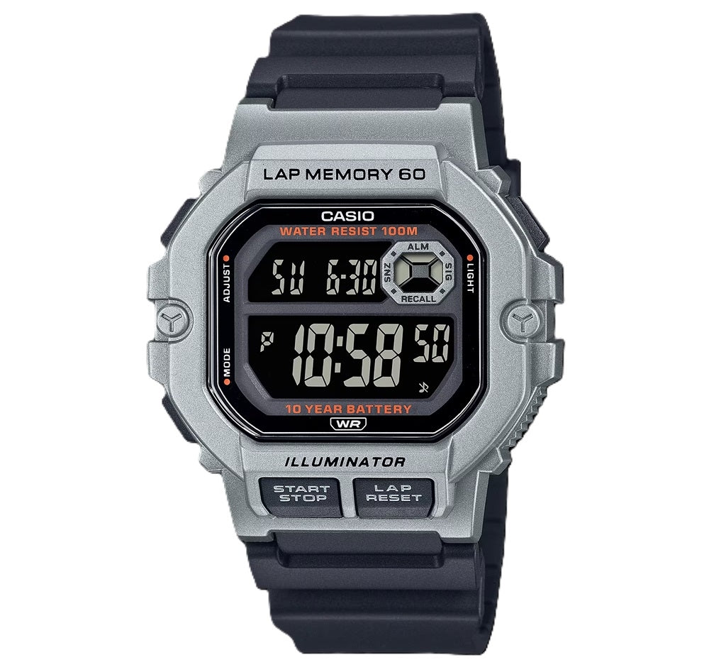 Men's Watch CASIO SPORT Mod. ILLUMINATOR LAP MEMORY 60 - BLACK