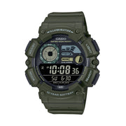 Men's Watch CASIO SPORT Mod. ILLUMINATOR 10 YEARS BATTERY - ARMY GREEN