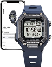 Men's Watch CASIO COLLECTION Mod. STEP TRACKER LAP 200 Bluetooth - BLUE