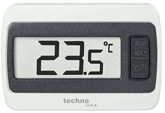 Clock TECHNO LINE Mod. WS7002 - Termometro digitale con memoria minima-massima - Digital thermometer with minimum-maximum memory