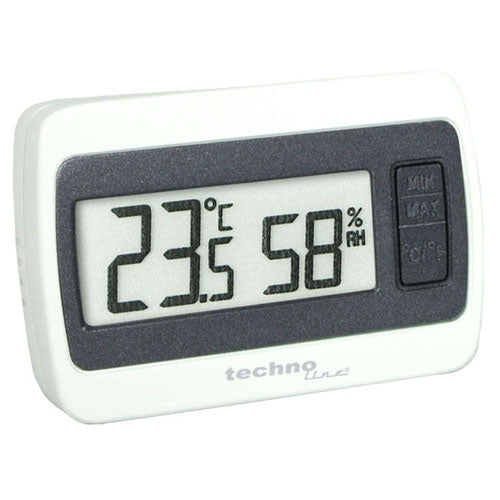Clock TECHNO LINE Mod. WS7005 - Termometro - igrometro digitale con memoria minima-massima - Thermometer - digital hygrometer with minimum-maximum memory
