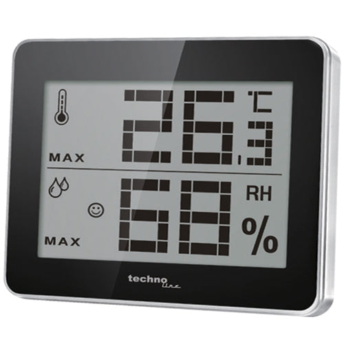 Clock TECHNO LINE Mod. WS9450 - Termometro- igrometro digitale con memoria minima-massima - Digital thermometer- hygrometer with minimum-maximum memory