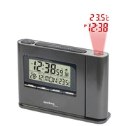 Clock TECHNO LINE Mod. WT519 - Sveglia radioc. con proiezione a soffitto dell orario e temp - Radio controlled alarm clock with time and temp projection + alim 220 volts-220 volts power supply